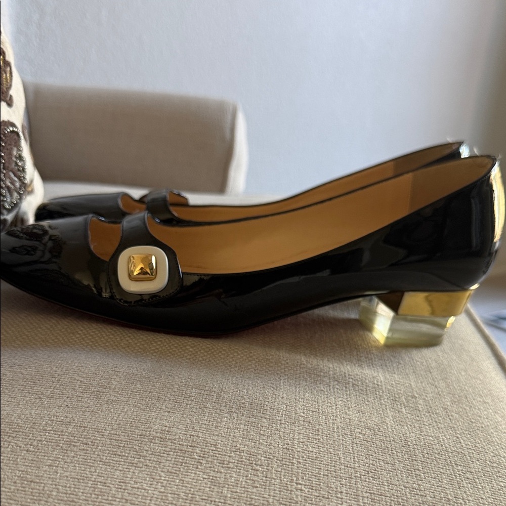 Christian Louboutin Black Patent Leather Heels